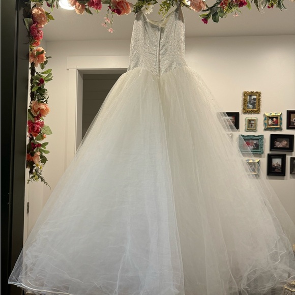 Beautiful Ball Gown Wedding Dress - Picture 4 of 6